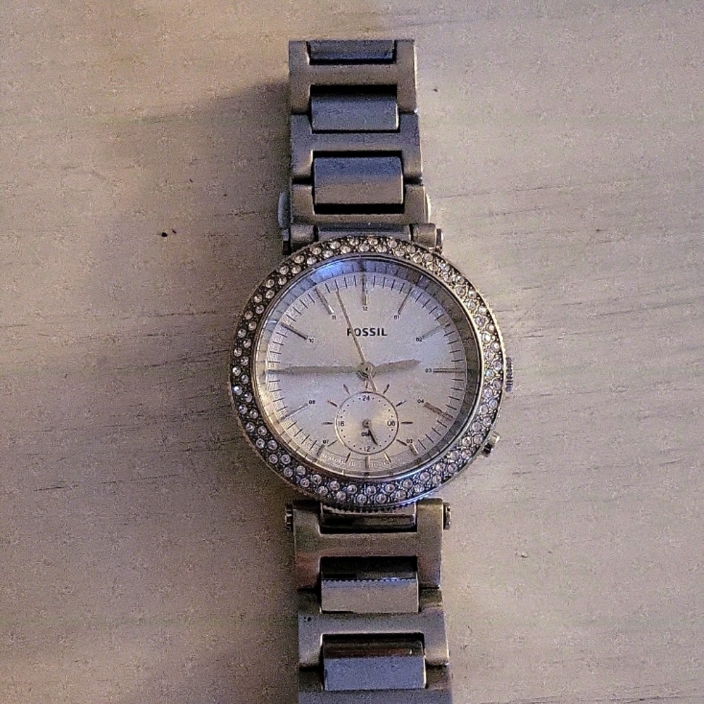 Fossil diamond watch
